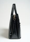 Brest croc-effect shopper bag MARRONENERO Woman image number 4