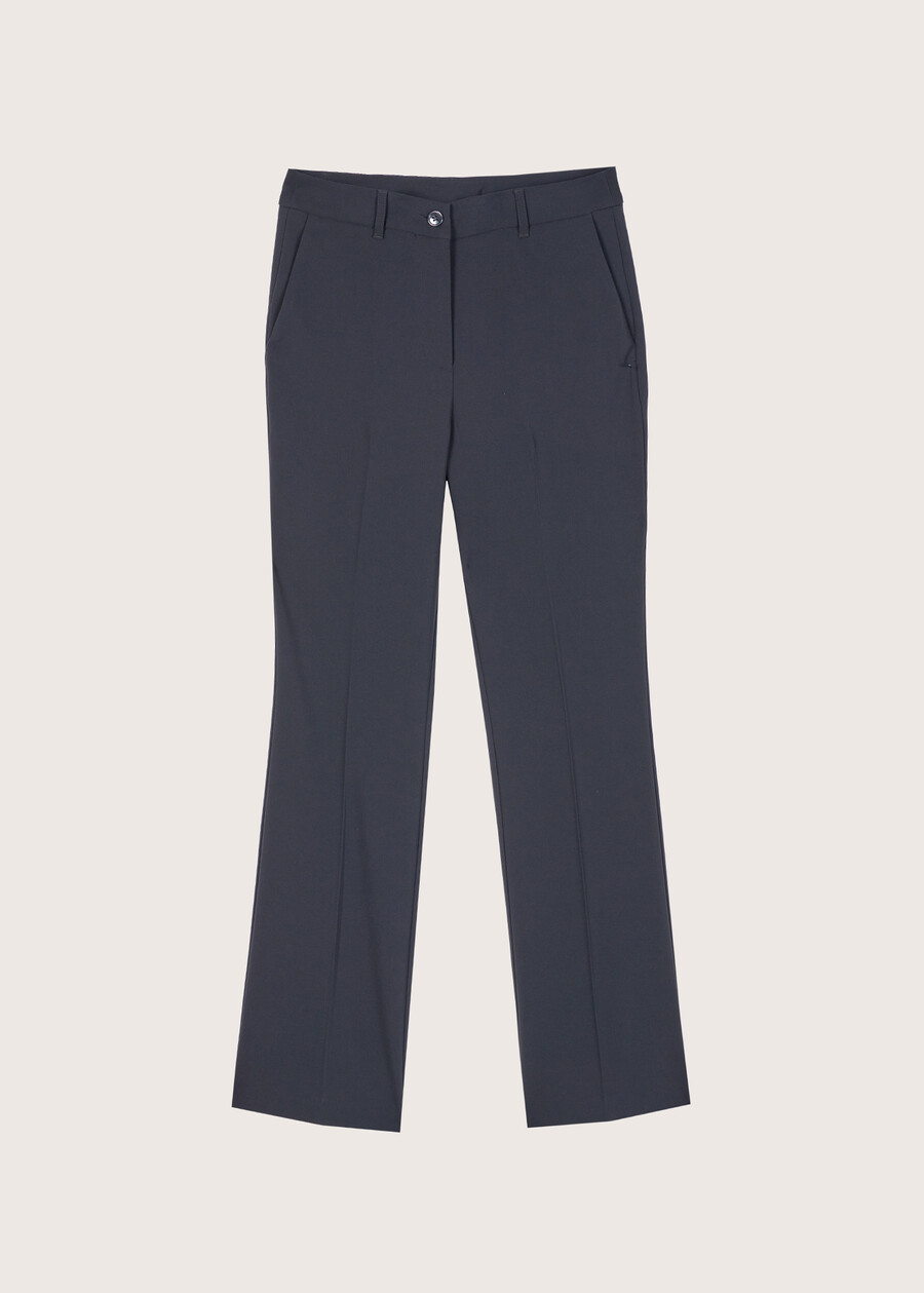 Pantalone Jacquelie in tessuto tecnico NERO BLACK Donna , immagine n. 6