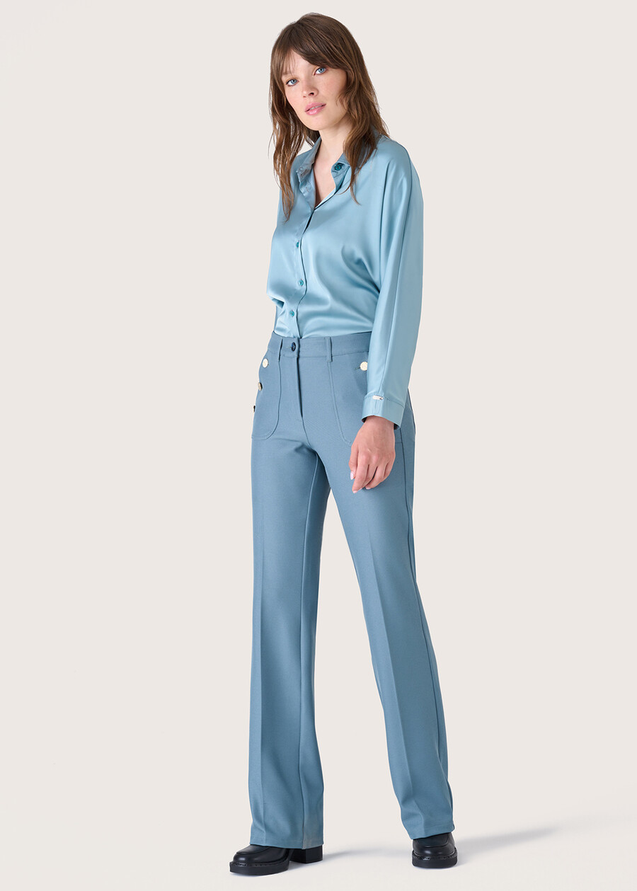 Piero tricotine trousers CIELO Woman , image number 1