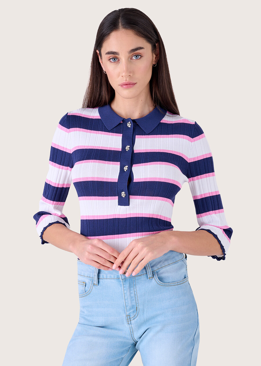Mabel polo shirt BIANCO Woman , image number 1