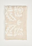 Sciarpa Scarlett 100% viscosa MARRONE FANGOBIANCO BURRO Donna immagine n. 2