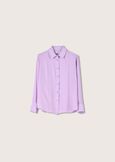 Camicia Candida in crepe VIOLA LILLYGRIGIO CLOUD Donna immagine n. 4