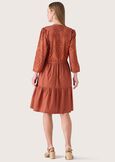 Abito Apu 100% cotone MARRONE SUGHERO Donna immagine n. 3