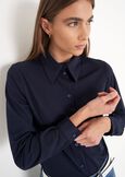 Camicia Alessia in jersey GRIGIO GREYBLUE OLTREMARE  Donna immagine n. 2