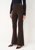 Pantaloni Victoria a zampa ROSSO BORDEAUXVERDE GARDENMARRONENERO Donna immagine n. 3