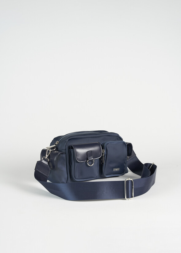 Brela nylon crossbody bag BLU AVION Woman null