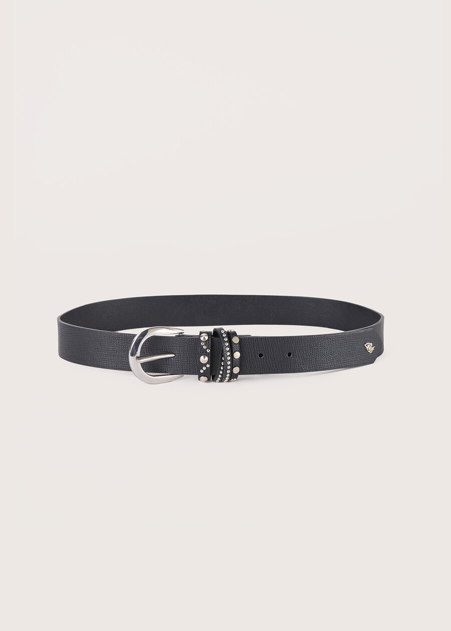 Cintura Carey in ecopelle NERO BLACK Donna , immagine n. 2