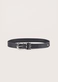 Cintura Carey in ecopelle NERO BLACK Donna immagine n. 2