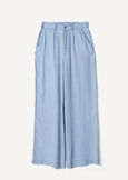Pantaloni Pizzo chambray DENIM MEDIUM DENIM Donna immagine n. 5