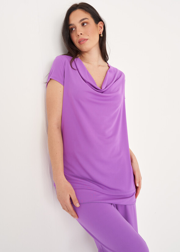 T-shirt Sindy In Jersey VIOLA MULBERRY Donna null