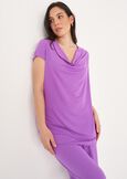 T-shirt Sindy In Jersey VIOLA MULBERRY Donna immagine n. 1