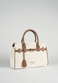 Belly canvas shopping bag BEIGE LATTE Woman image number 2