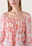 Sheryl printed blouse ROSSO LIPSTICK Woman image number 2