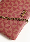 Tracolla Tonga Bag fantasia geometrica ROSSO CHIANTI Donna immagine n. 3