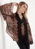 Coprispalle Cnosso 100% viscosa MARRONE JAVA Donna immagine n. 2