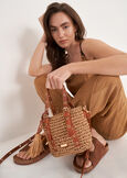 Borsa Bistrosmall In Paglia MARRONE Donna immagine n. 1