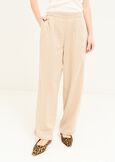 Patrics wide-leg trousers BEIGE Woman image number 2