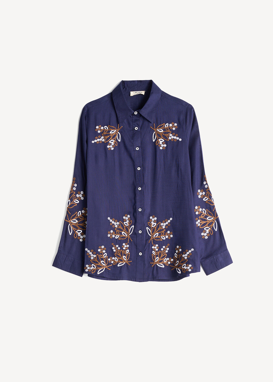 Camicia Comet con ricamo BIANCOBLU Donna , immagine n. 5