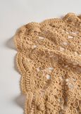 Foulard Stefania cotone crochet BEIGE DESERT Donna immagine n. 2