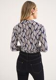 T-shirt Sabry con stampa BLU Donna immagine n. 3