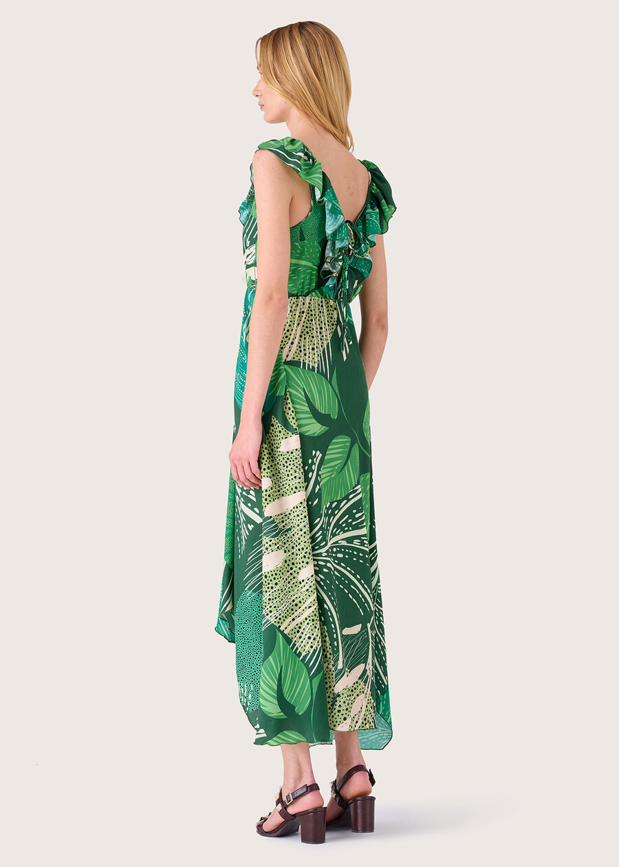 Abito smanicato lungo Alex VERDE GARDEN Donna , immagine n. 4