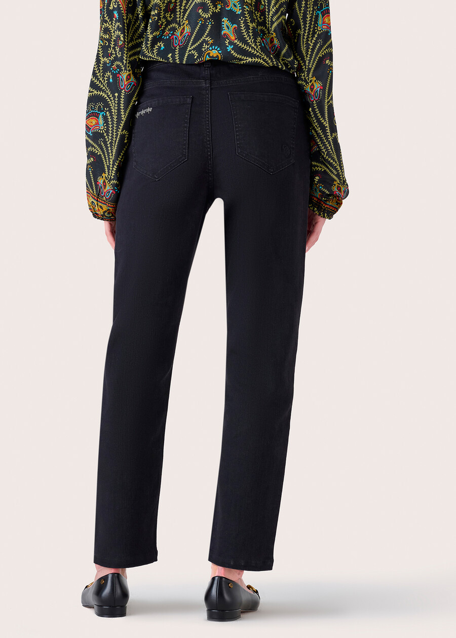 Pantalone Kate in denim di cotone DENIMNERO BLACK Donna , immagine n. 5