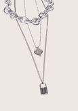 Cleo triple necklace with pendants  Woman image number 3