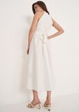 Allys Cotton-Blend Dress BIANCO WHITE Woman image number 4