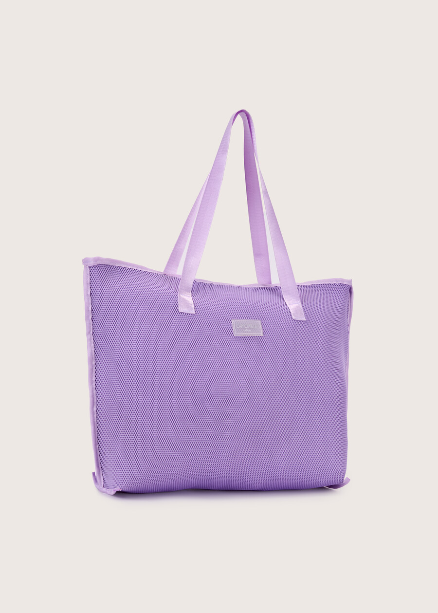Bamori mesh shopping bag VIOLA PROVENZANEROBLUE OLTREMARE VERDE SALAD Woman , image number 1