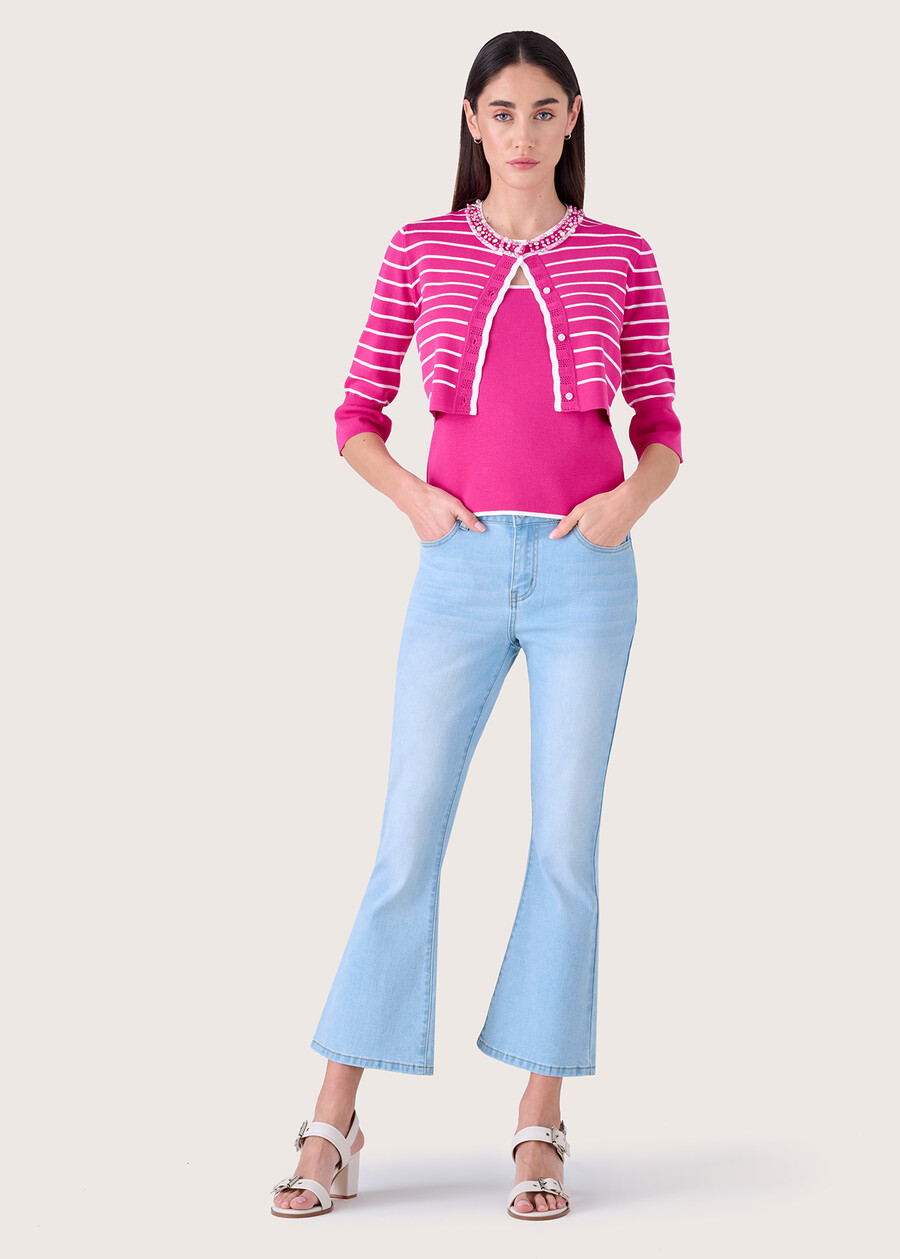 Jacqueline denim trousers DENIM Woman , image number 1