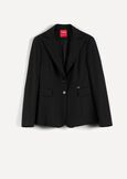 Giacca Giselle monopetto bi-stretch NERO BLACKBEIGE GESSOBLU Donna immagine n. 6