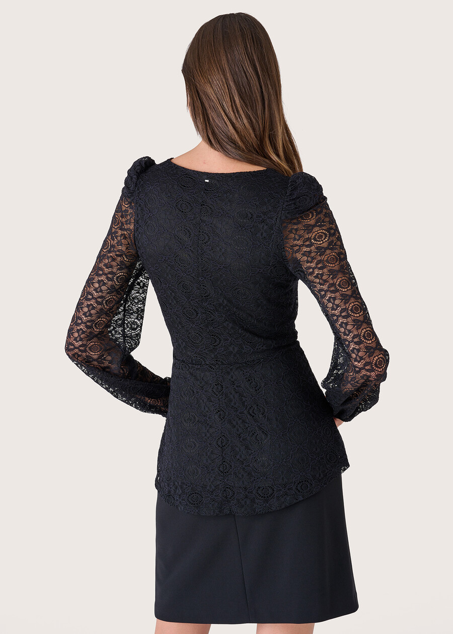 Maglia Sery in pizzo NERO Donna , immagine n. 3
