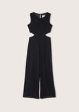 Tuta smanicata Taylor in lurex NERO BLACK Donna immagine n. 5