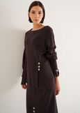 Mara ribbed sweater MARRONE CAFFEGRIGIO PERLA Woman image number 2