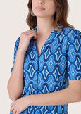 Siry viscose blouse BLU FRENCH Woman image number 2