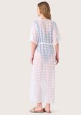 Clivia embroidered beachrobe BIANCO Woman image number 3
