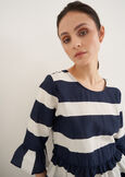 Blusa Bonni A Righe BLU NAVY Donna immagine n. 2