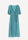 Amory Georgette Midi Dress GIALLOZAFFIBLUE TURCHESE Woman image number 5