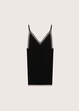 Aesse dress with crystals NERO BLACK Woman image number 5