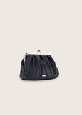Beniamina eco-leather clutch bag NERO BLACKBLUE COLONIAL Woman image number 1