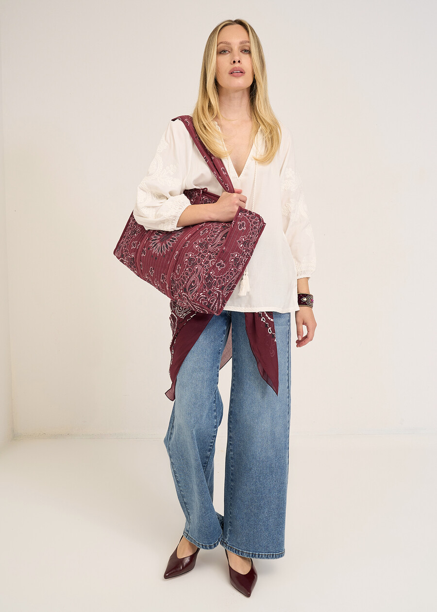 Barby embroidered blouse BIANCOMARRONE Woman , image number 4
