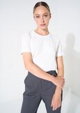 Stella jersey crew-neck T-shirt BIANCONEROBLU Woman image number 1