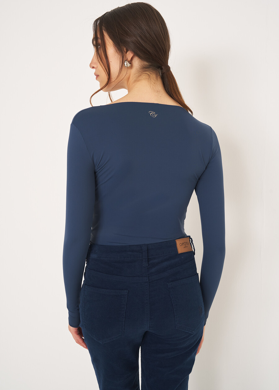 T-shirt Serena aderente BLU MIDNIGHTROSA Donna , immagine n. 3
