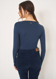 T-shirt Serena aderente BLU MIDNIGHTROSA Donna immagine n. 3