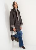 Gabriel faux leather coat MARRONE Woman image number 6