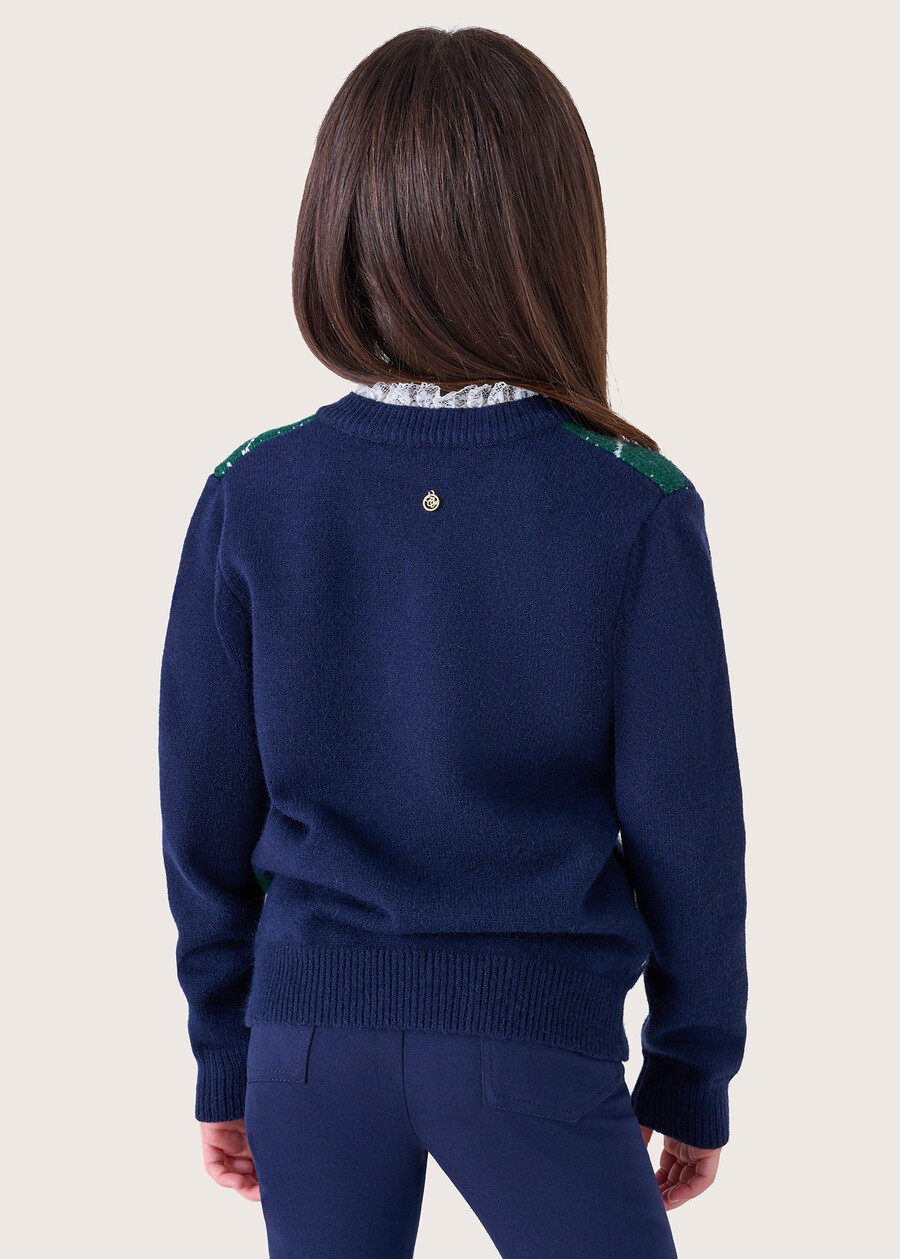 Maglia Maira da bimba BLU Donna , immagine n. 3