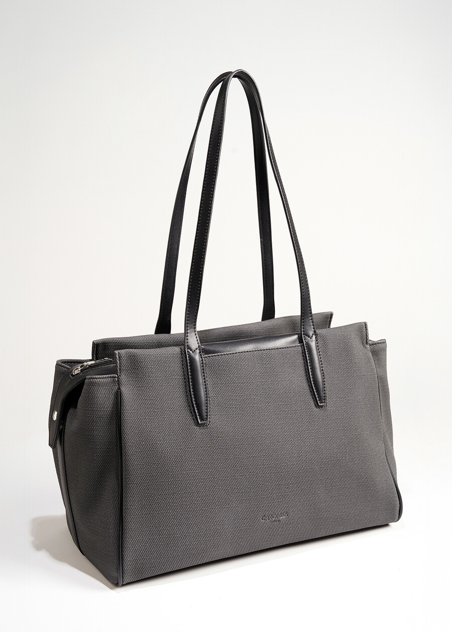 Bess duffle bag – Archivio collection NERO BLACKBEIGE MOUSSE Woman , image number 1