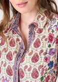Cristal three-pattern shirt BEIGE LANA Woman image number 2