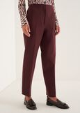 Piky Milano stitch trousers BLUROSSO CHIANTI Woman image number 2
