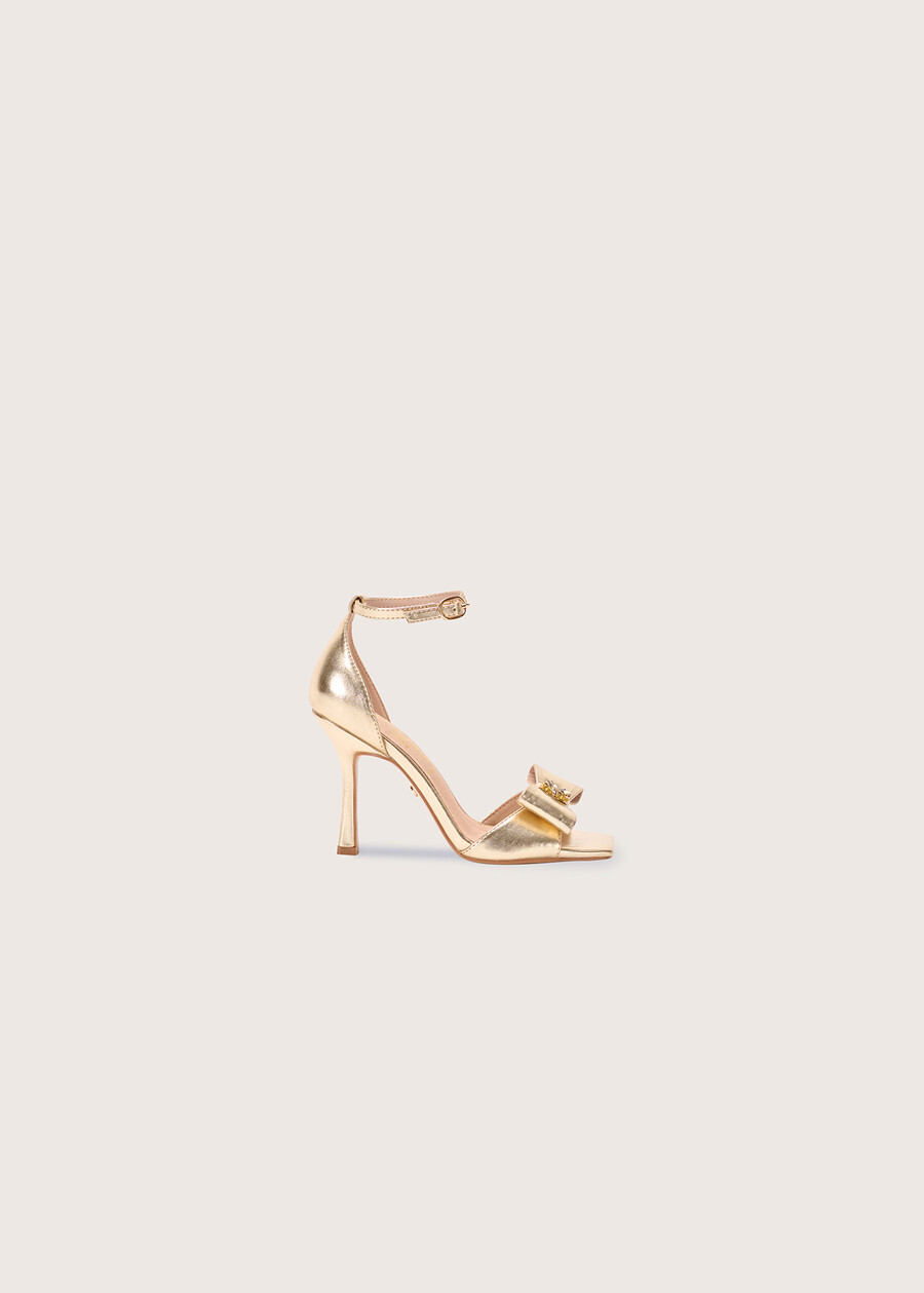 Sandalo Selle in ecopelle GOLD Donna , immagine n. 3
